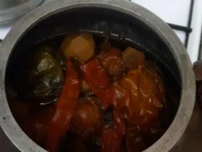 Aviena su daržovėmis Žingsnis 4