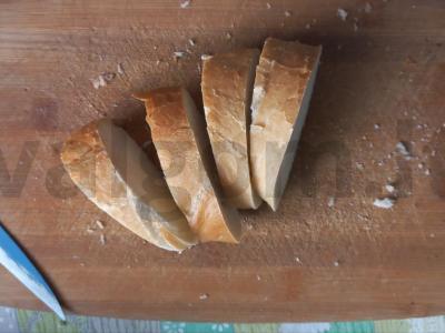 Duona kiaušinyje Žingsnis 1