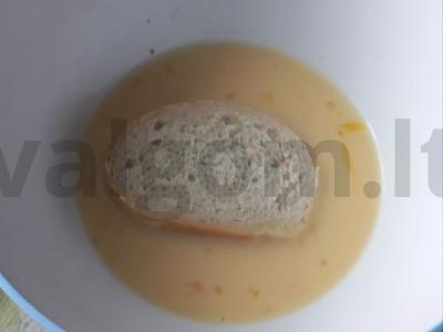 Duona kiaušinyje Žingsnis 2