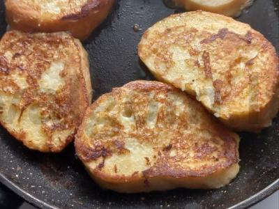 Duona kiaušinyje Žingsnis 3