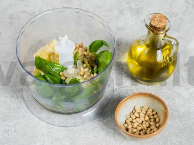 Makaronai su pesto padažu Žingsnis 3