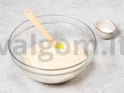 Paprastas pyragas su abrikosais orkaitėje Žingsnis 1