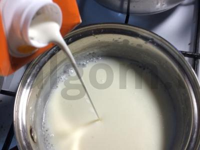 Bešamelio padažas Žingsnis 2