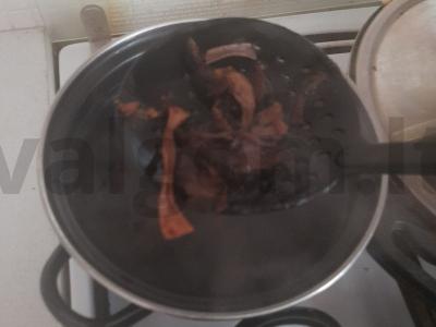 Džiovintų grybų sriuba Žingsnis 2