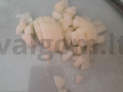 Džiovintų grybų sriuba Žingsnis 4