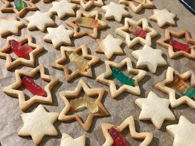 Naujųjų metų sausainiai Žingsnis 4