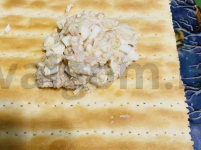 Žuvies tortas su tunu Žingsnis 6