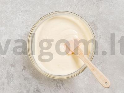 Kopūstinis japoniškas sūrio pyragas Žingsnis 4