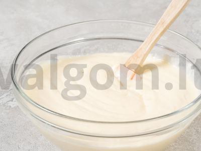 Kopūstinis japoniškas sūrio pyragas Žingsnis 5