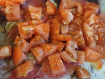 Vegetariškas traškus salotas „Prema“ su baltais pupelėmis Žingsnis 2