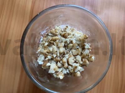 Varškės desertas su šaldytomis uogomis Žingsnis 4