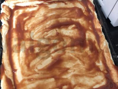 Patingė pica su kiaulienos krūtine Žingsnis 8