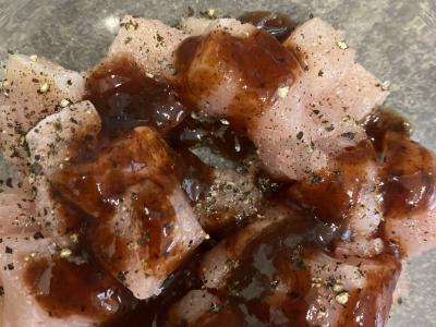 Vištiena su tkhemali padažu Žingsnis 3