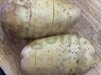 Bulvės su lašiniais orkaitėje Žingsnis 2