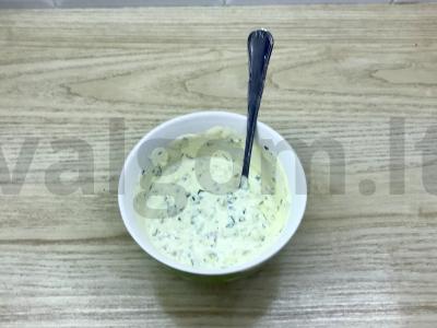 Tartar padažas Žingsnis 5