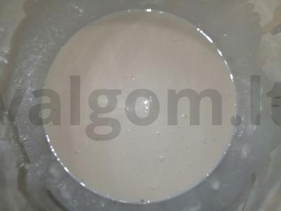 Blynų ritinėliai su upėtakiu, varške, alyvuogėmis Žingsnis 1