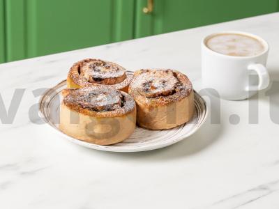 Šokoladiniai bandelės pagrindine nuotrauka