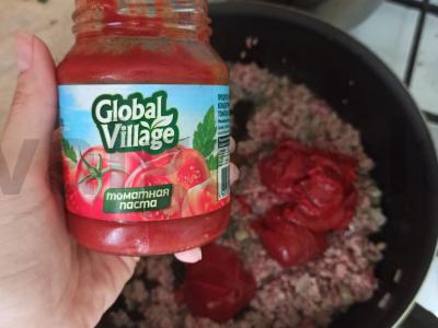 „Krašteliai“ pomidorų-grietinės padaže Žingsnis 5