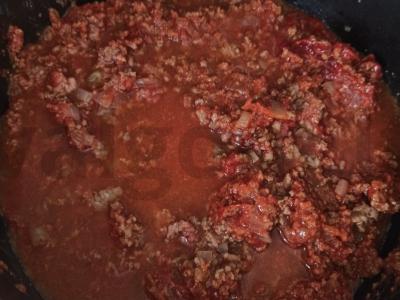 „Krašteliai“ pomidorų-grietinės padaže Žingsnis 6