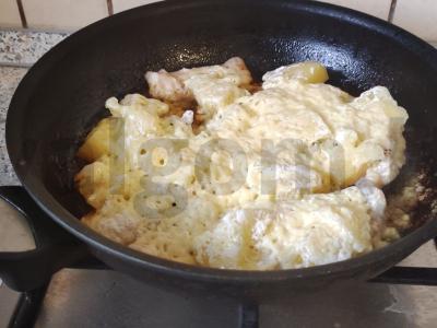 Vištienos krūtinėlė su ananasais Žingsnis 7