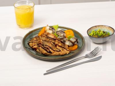 Kalakutienos filė su airišku viskiu pagrindine nuotrauka