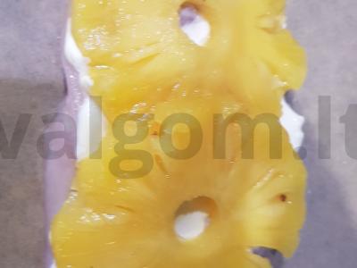 Vištienos krūtinėlė su ananasais ir sūriu Žingsnis 2