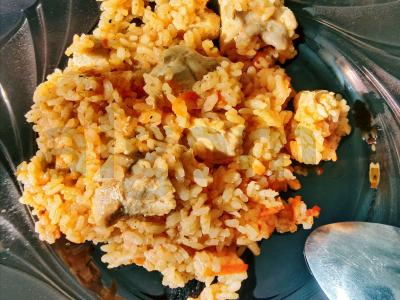 Plovas su vištiena per 45 minutes pagrindine nuotrauka