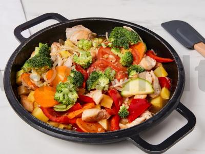 Basma su kalakutienos filė ir kiaulienos taukais Žingsnis 3