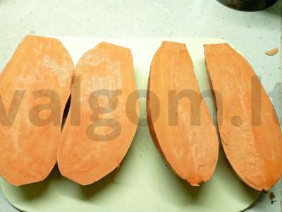 Skanus batatas Žingsnis 2