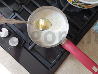 Kukurūzų košė su pienu ir sviestu pusryčiams Žingsnis 4