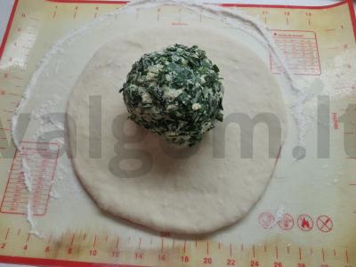 Osetinų pyragas „Cacharadžin“ Žingsnis 11
