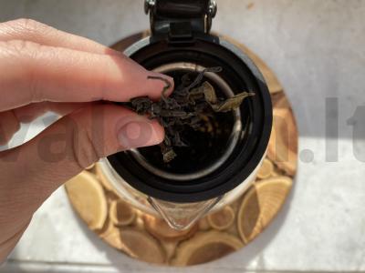 Mėlynių ir mėtų arbata Žingsnis 1