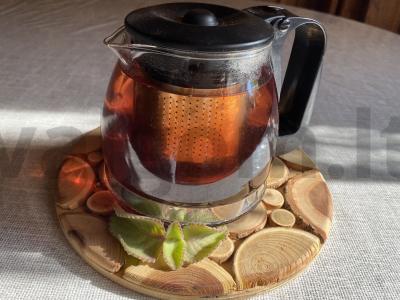 Mėlynių ir mėtų arbata pagrindine nuotrauka