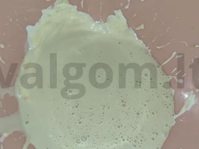 Sultinga apkepas su daržovėmis, sūriu ir faršu Žingsnis 1