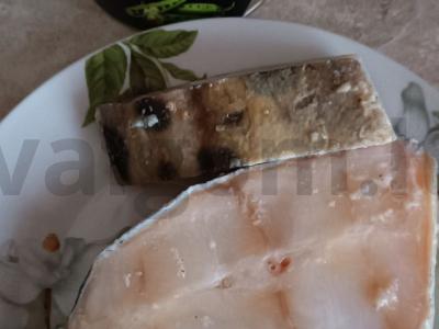 Žuvinė su jaunu žaliu žirniu Žingsnis 1