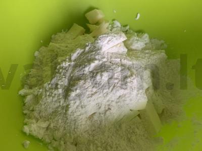 Varškės naminis sausainis Žingsnis 2