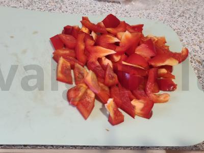 Pavasario salotos iš šviežių daržovių Žingsnis 3