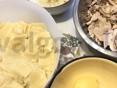 Beshbarmakas su vištienos šlaunelėmis Žingsnis 6