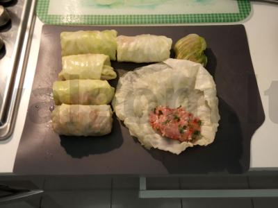 Kopūstai vaikų meniu Žingsnis 3