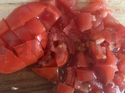 Salotas „Daržovių antplūdis“ su varškės sūriu ir avokadų aliejumi Žingsnis 3