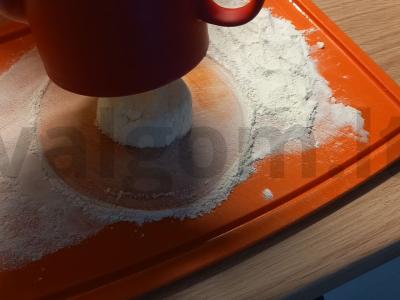 Kepti varškėčiai „Švelnūs“ Žingsnis 4