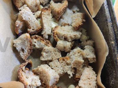 Skrebučiai su česnaku, baziliku ir estragonu Žingsnis 6