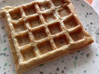 Avižiniai vafliai pagrindine nuotrauka