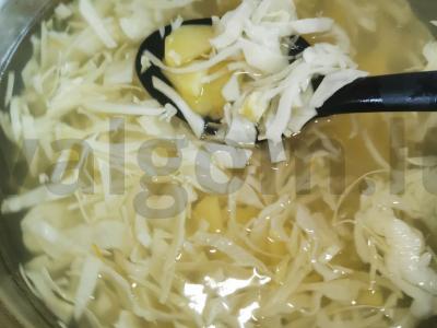 Šči su silke ir pomidorų pasta Žingsnis 4