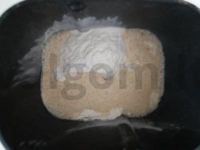 Traškūs chruščiukai su alumi Žingsnis 1