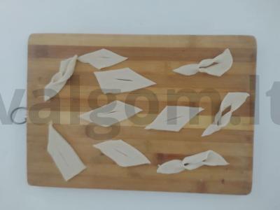 Traškūs chruščiukai su alumi Žingsnis 2