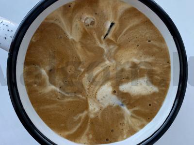 Ledinis kava su vaniliniu sirupu Žingsnis 4