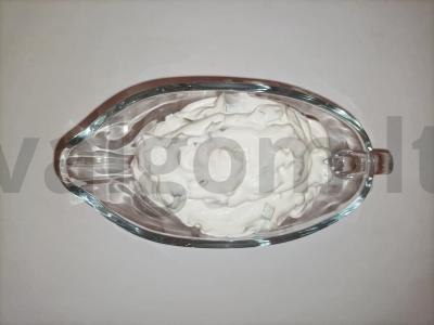 Skani lašiša, kepta grietinėlėje ir sūryje padaže Žingsnis 2