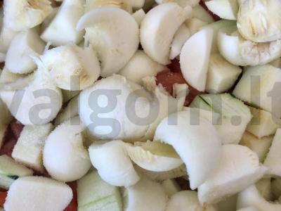 Vištienos troškinys su daržovėmis Žingsnis 4