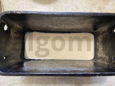 Traškus pieno pyragas greitai Žingsnis 6